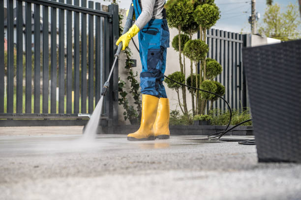Pressure Washing Brick in Port Isabel, TX